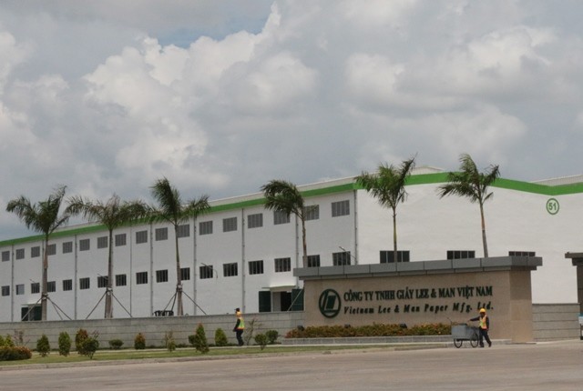 後江省省委書記陳功政要求該廠重新核查所有設備系統，若發生事故要及時克服，嚴密遵守環保工作。 圖為理文造紙廠一隅。（圖源：互聯網）