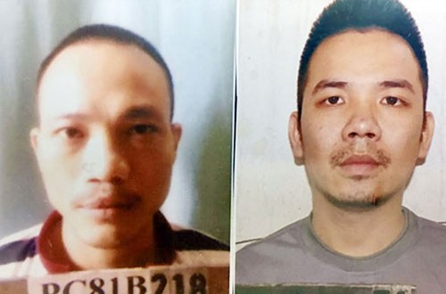 逃離拘留所的兩名死囚。(圖源:互聯網)