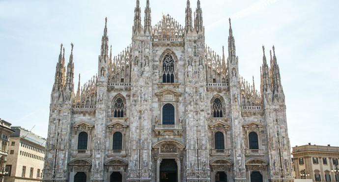 米蘭大教堂。(圖源：互聯網)
