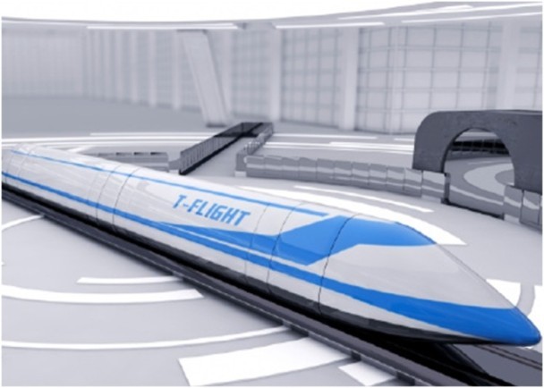 「飛行列車」比民航飛機快５倍！ ảnh 1