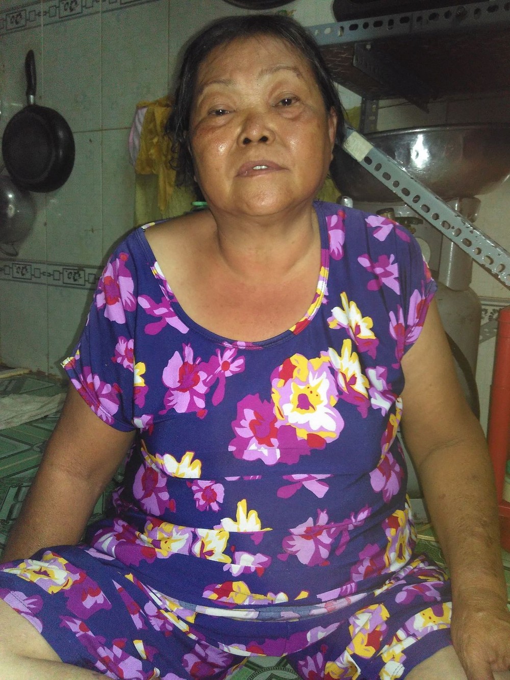 患上多種病的李惠紅。