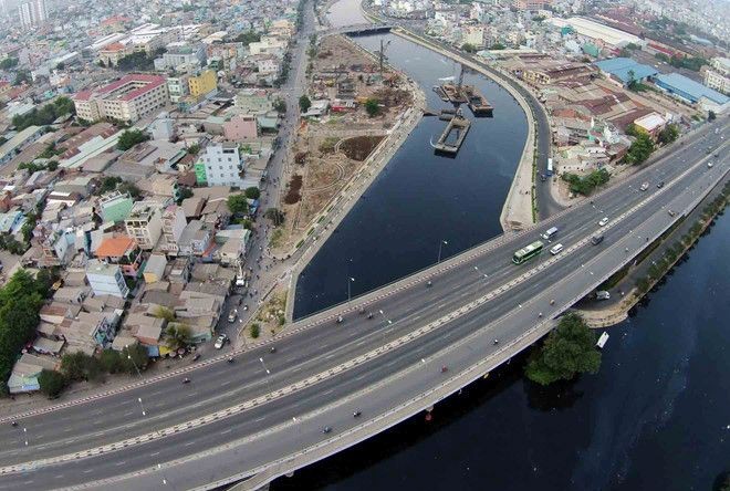 圖為本市某一ODA項目。（示意圖源：Zing.vn）