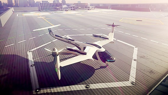 Uber 將與美國宇航局(NASA)合作,在洛杉磯推出“空中出租車”(UberAir)服務。(圖源:互聯網)