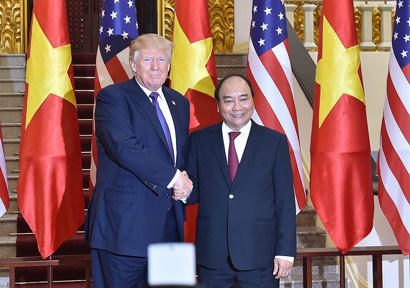 越南黨政領導迎接美中兩國元首 ảnh 2 越南黨政領導迎接美中兩國元首 ảnh 2