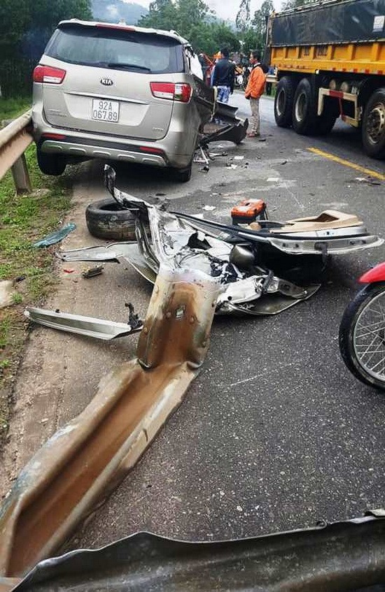 該起車禍現場。(圖源:春嶺)