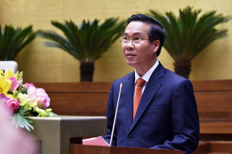 中央宣教部長武文賞在會議上發言。(圖源:N.B)