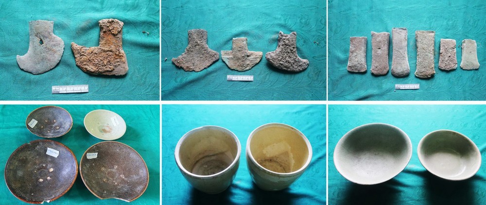 出土的多種珍稀、價值不菲的實物、古董一瞥。（圖源：光強）