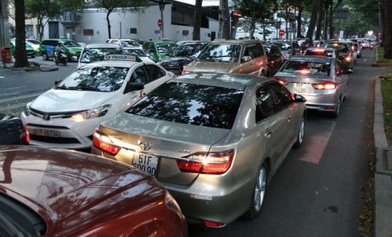 汽車進入市區收費未獲認同。（示意圖源：互聯網）