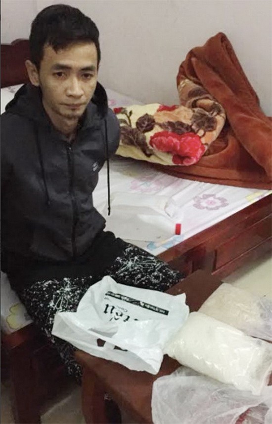 運毒歹徒吳孟蔣人贓並獲。（圖源：CTV）