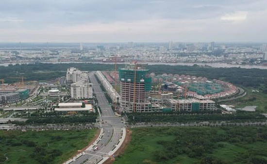 平新郡某個為低收入者而建的社會住房項目正在施工中。