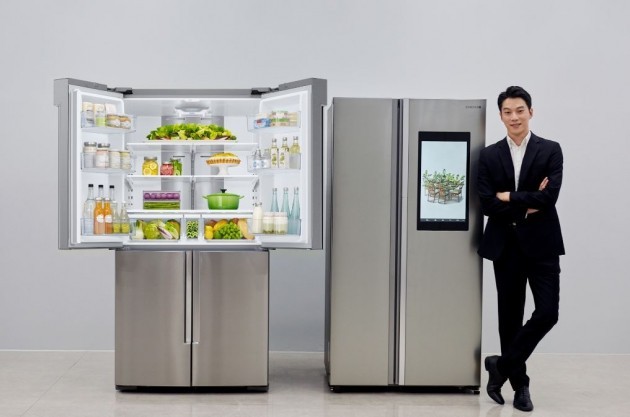 三星電子冰箱。（圖源：韓聯社）