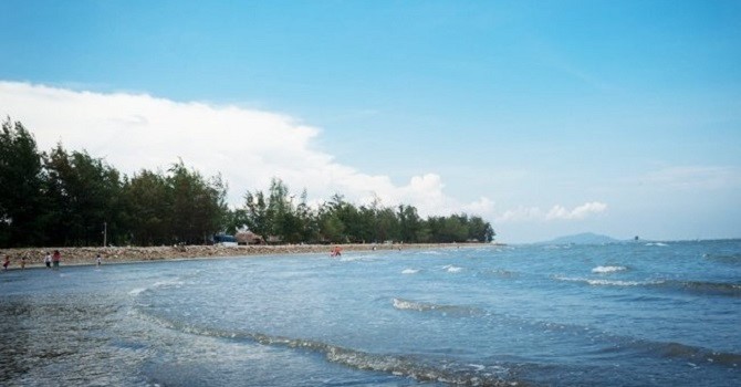 芹耶縣海洋生態都市區的規劃規模達2870公頃。圖為芹耶海灘一瞥。（示意圖源：互聯網）