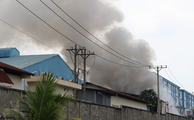 圖為該起火警現場。（圖源：廷仲）