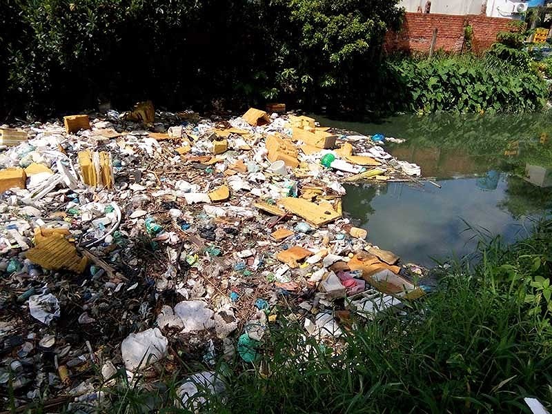 嚴重污染的沙橋渠將獲治理改造。（圖源：康柏）