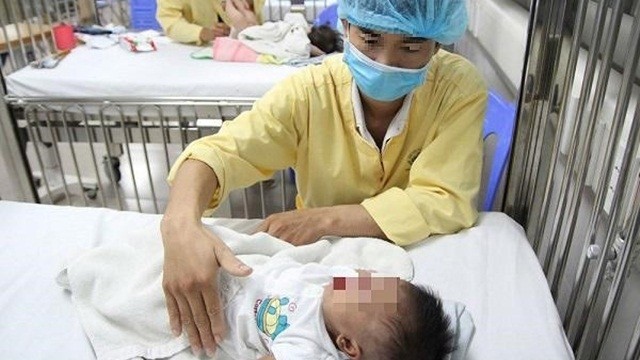 中央兒童醫院感染科日均收治15至20名病兒，比前幾個月很少有兒童因流感病住院攀升。（圖源：LP）