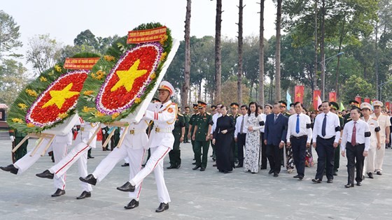 追悼儀式現場一瞥。（圖源：越勇）