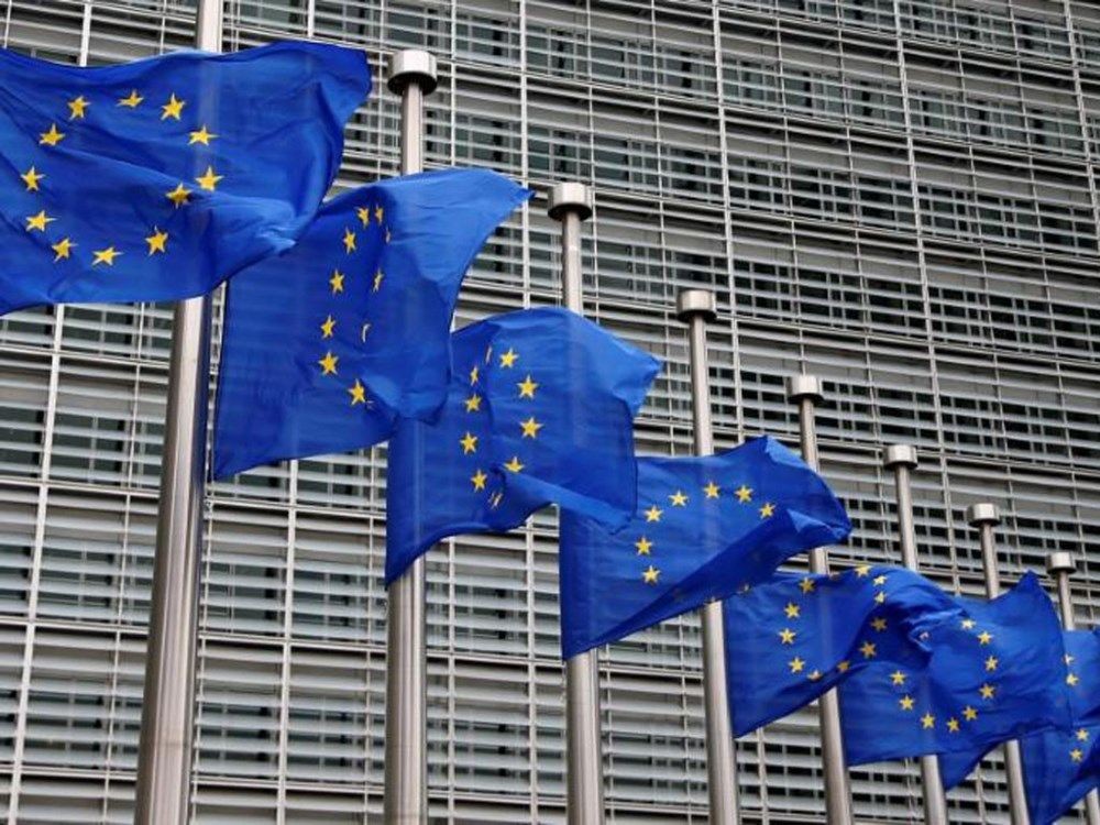 圖為比利時布魯塞爾歐盟總部大樓。（示意圖源：路透社）