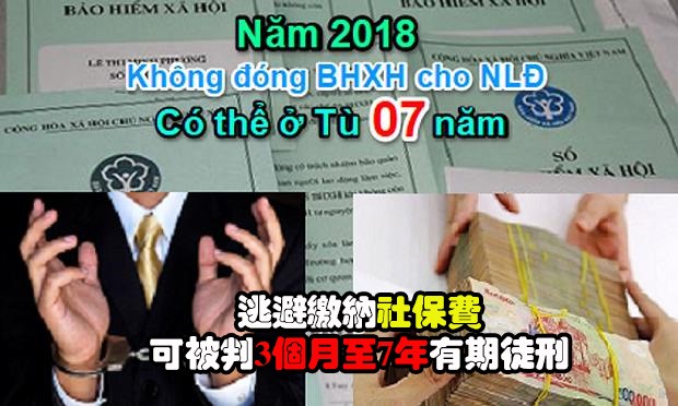 逃避繳納社保費可被判刑？（示意圖源：互聯網）