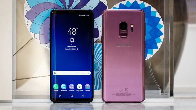 三星新旗艦 Galaxy S9 亮相。（圖源：互聯網）