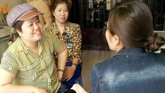 勞動者應聘家政工作。