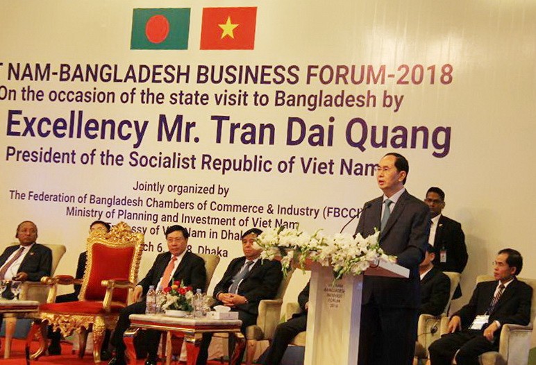 國家主席陳大光圓滿結束訪問孟加拉行程 ảnh 1