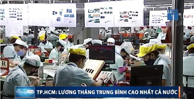 本市平均薪資居全國之最。（圖源：VTC視頻截圖）