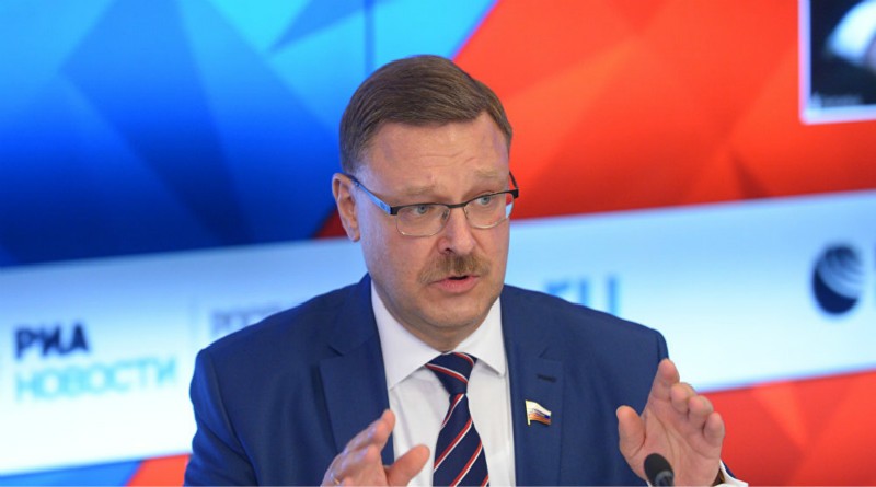 俄羅斯聯邦委員會(議會上院)國際事務委員會主席科薩切夫7日說，美國針對朝鮮的新制裁意在破壞朝鮮和韓國的和談。（圖源：Sputnik）