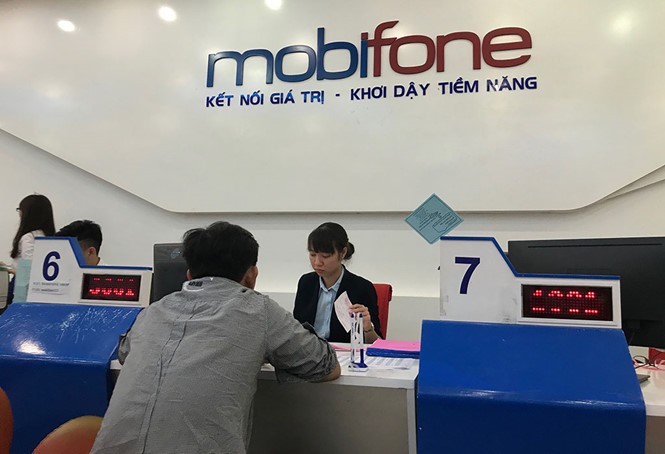 監察署建議起訴 MobiFone 收購 AVG。圖為Mobifone某一交易辦公室。（圖源：獨立）