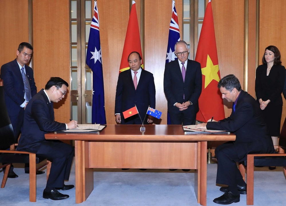 越澳簽署《戰略夥伴關係建立聯合聲明》 ảnh 1