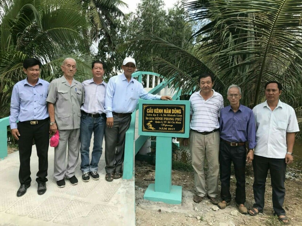 豐富會館捐建兩座便民橋 ảnh 1