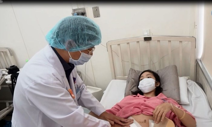 腎臟受贈者范懷Th體康穩復準備出院。