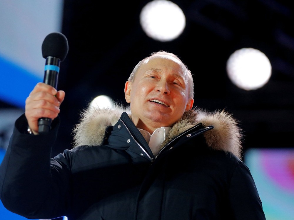 普京在此次俄羅斯大選中大获全勝（圖源：VCG）