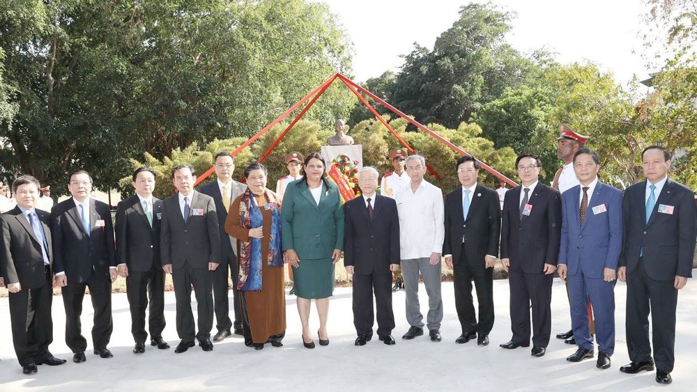 阮富仲總書記正式出訪古巴 ảnh 1