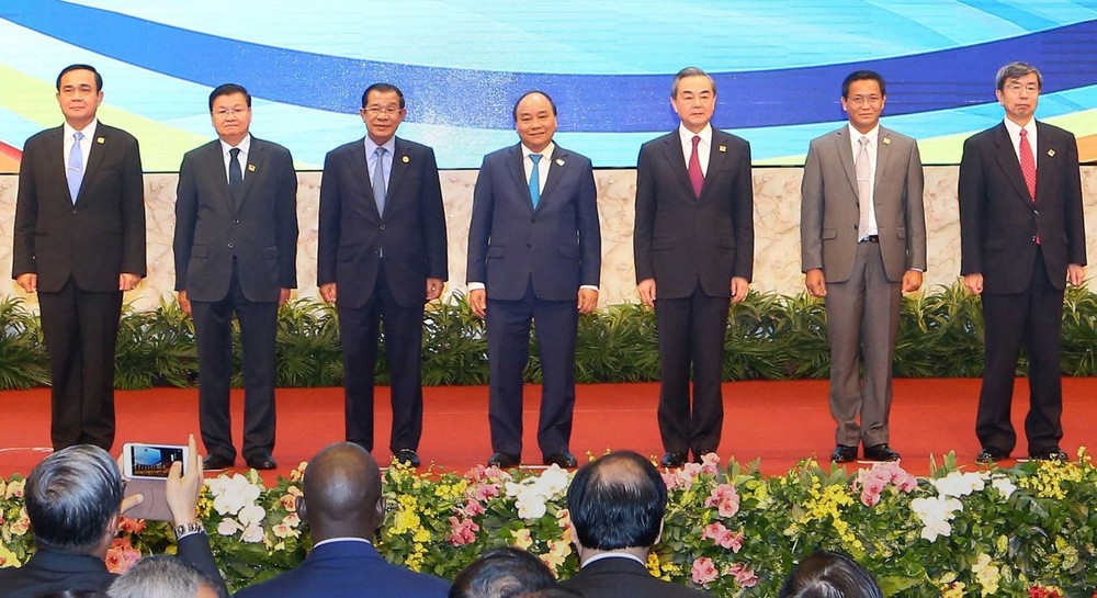 出席會議各代表團團長合照。(圖源:尹晉)