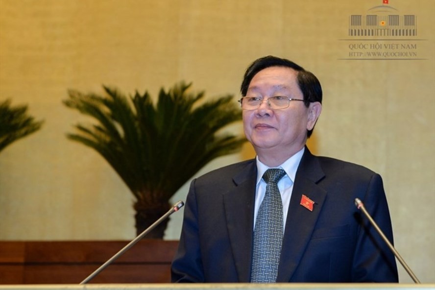 內務部部長黎永新擔任公務檢查工作組組長。（圖源：Quochoi.vn）