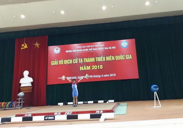 國家青少年舉重錦標賽開幕 ảnh 1