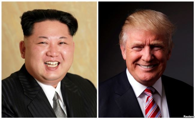 美國總統特朗普當地時間9日在白宮召開的內閣會議伊始表示，與朝鮮勞動黨委員長金正恩的首腦會談將於“5月或6月上旬”舉行。（圖源：路透社）