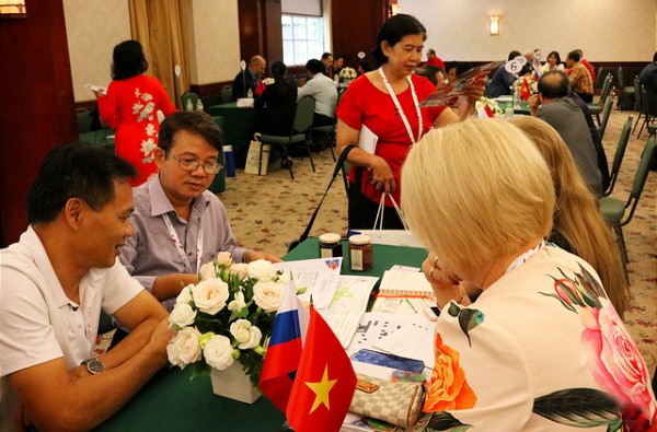 越俄雙方企業進一步交流，尋求共創雙贏的合作模式共同拓展商機。（圖源：陳堅）
