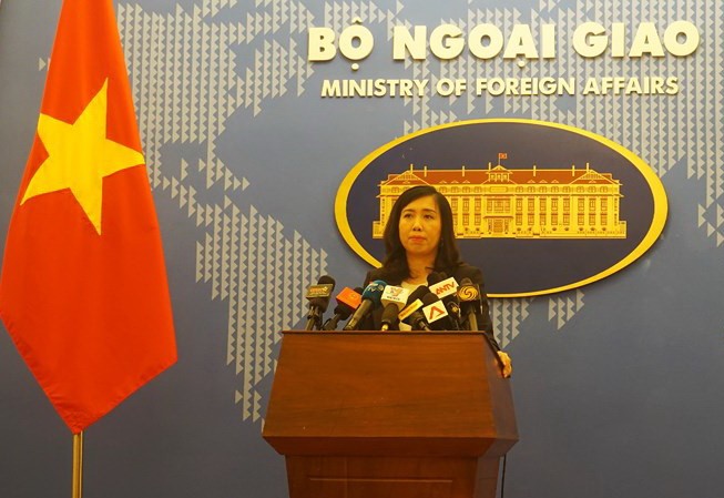 我國外交部發言人黎氏秋姮。(圖源:外交部)