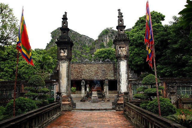 華閭故都文化歷史遺跡群體中的丁先皇廟。