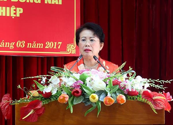 同奈省省委副書記潘氏美清。