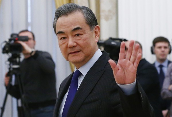 中國國務委員兼外交部長王毅。(圖源:路透社)