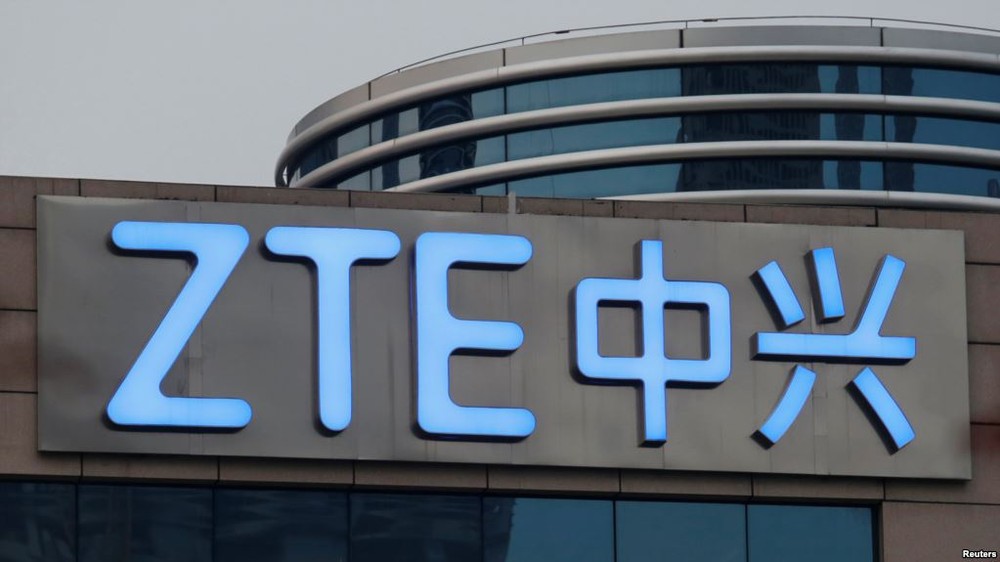 位於深圳的中國企業中興通訊公司總部。（圖源：路透社）