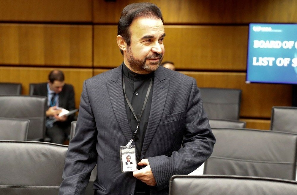 伊朗駐國際原子能總署(IAEA)大使納加菲(Reza Najafi)表示,若2015年簽署的核子協議瓦解,將重啟核子活動。 (圖源:路透社)