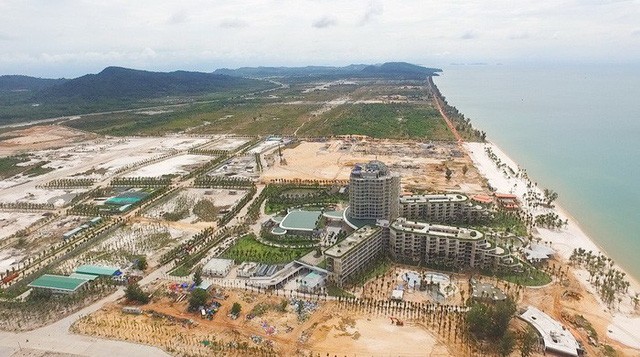 富國島楊絲鄉長灘複合區一隅。(圖源:丁光劭)