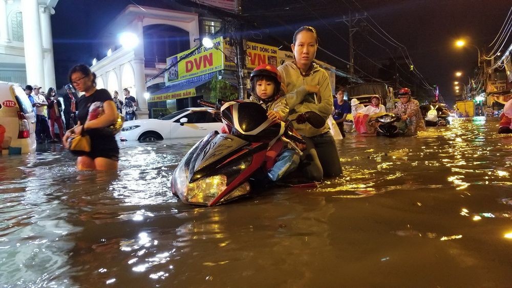 潘輝益街每次下雨都發生嚴重水淹。