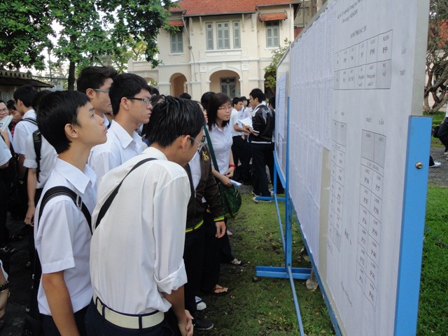 市教育與培訓廳昨(13)日下午公佈2018-2019學年公立中考結果。（示意圖源：互聯網）