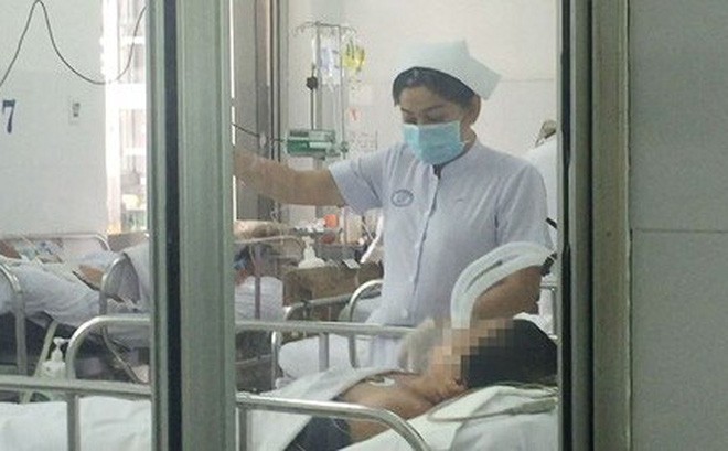 某一患甲型H1N1流感病者在隔離病房接受治療中。(圖源:安然)