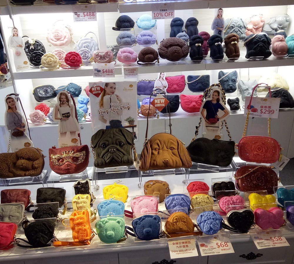 環保材料3D技術製造的動物造型手袋，格外有趣。