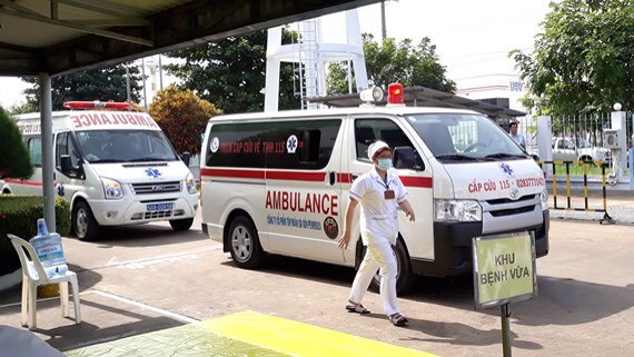 本市115急救呼叫中心的救護車隊隨時作好準備,隨傳隨到為市民服務。